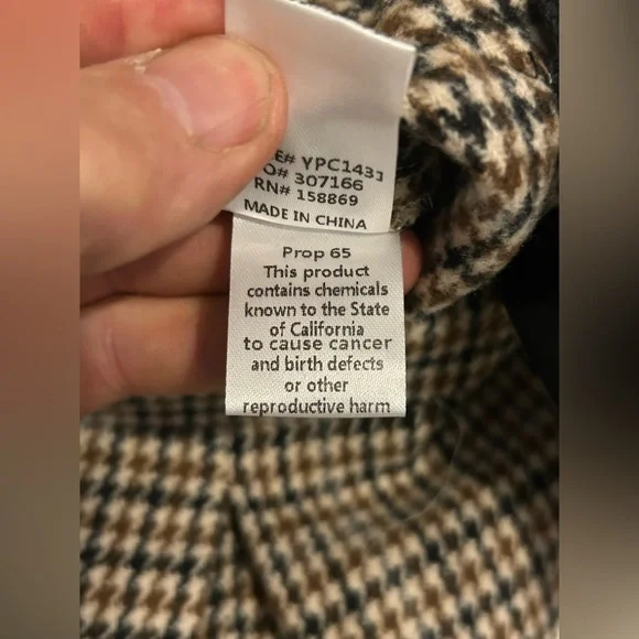 Vestique plaid poly wool blend mini skort NWT - Picture 9 of 10